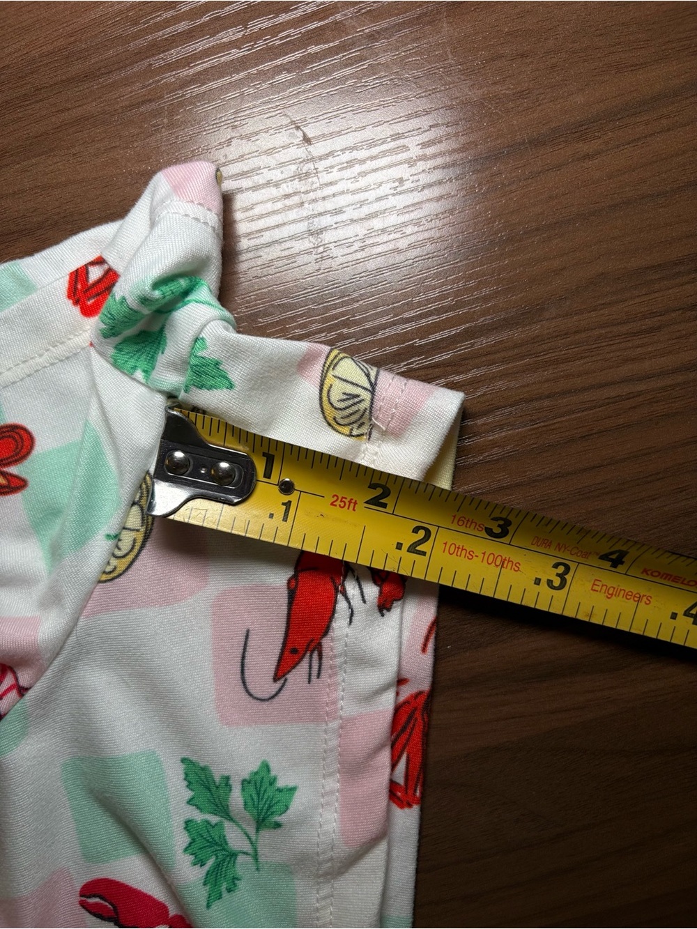 Joyspun Lobster Print Pajama Set Women's Sleeveless Tank & Drawstring Shorts - Picture 15 of 15
